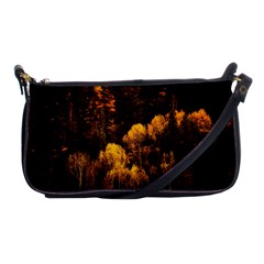 Autumn Fall Foliage Forest Trees Woods Nature Shoulder Clutch Bag by danenraven