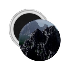 Terrain Mountain Rock Landscape Mountains Nature 2 25  Magnets by danenraven