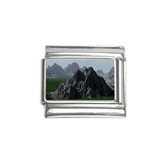 Terrain Mountain Rock Landscape Mountains Nature Italian Charm (9mm)