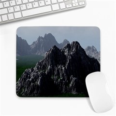 Terrain Mountain Rock Landscape Mountains Nature Large Mousepad by danenraven