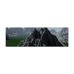 Terrain Mountain Rock Landscape Mountains Nature Sticker (bumper) by danenraven