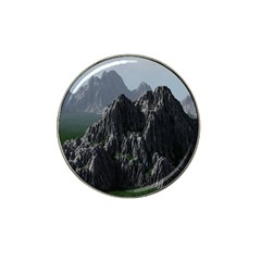 Terrain Mountain Rock Landscape Mountains Nature Hat Clip Ball Marker (4 Pack) by danenraven