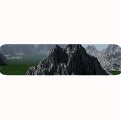 Terrain Mountain Rock Landscape Mountains Nature Large Bar Mat by danenraven