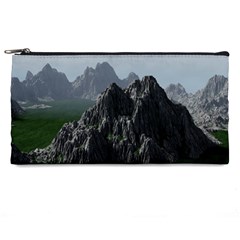 Terrain Mountain Rock Landscape Mountains Nature Pencil Case by danenraven