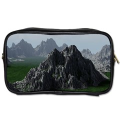 Terrain Mountain Rock Landscape Mountains Nature Toiletries Bag (one Side) by danenraven