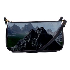 Terrain Mountain Rock Landscape Mountains Nature Shoulder Clutch Bag by danenraven