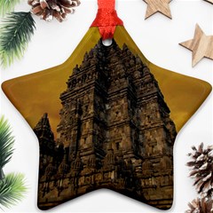 Temple Prambanan Java Indonesia Ornament (star) by danenraven