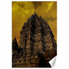 Temple Prambanan Java Indonesia Canvas 20  X 30  by danenraven