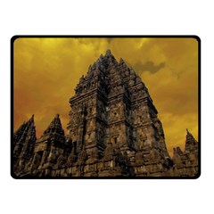 Temple Prambanan Java Indonesia Fleece Blanket (small) by danenraven