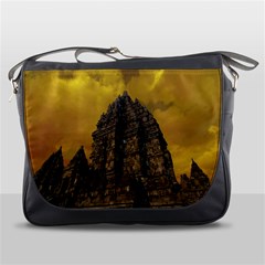 Temple Prambanan Java Indonesia Messenger Bag by danenraven