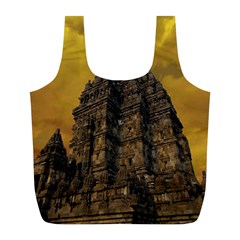 Temple Prambanan Java Indonesia Full Print Recycle Bag (l) by danenraven