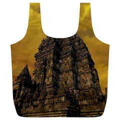 Temple Prambanan Java Indonesia Full Print Recycle Bag (xl) by danenraven