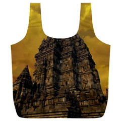 Temple Prambanan Java Indonesia Full Print Recycle Bag (xxl) by danenraven