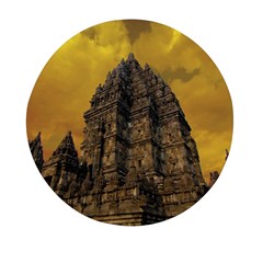 Temple Prambanan Java Indonesia Mini Round Pill Box (pack Of 3)