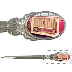 Radio Vintage Listen Retro Music Frequency Letter Opener by danenraven