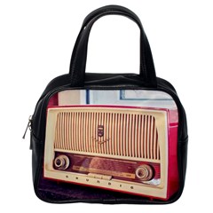 Radio Vintage Listen Retro Music Frequency Classic Handbag (one Side) by danenraven