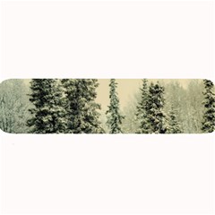 Winter Snow Frost Landscape Forest Trees Woods Large Bar Mat by danenraven