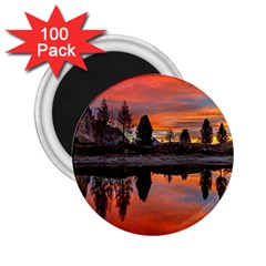 Lago Di Limides Dolomites Alps Italy Mountains 2 25  Magnets (100 Pack)  by danenraven