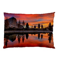 Lago Di Limides Dolomites Alps Italy Mountains Pillow Case by danenraven