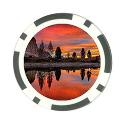 Lago Di Limides Dolomites Alps Italy Mountains Poker Chip Card Guard (10 Pack) by danenraven