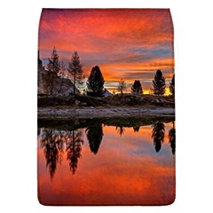 Lago Di Limides Dolomites Alps Italy Mountains Removable Flap Cover (l) by danenraven