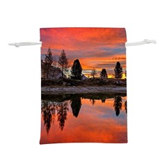 Lago Di Limides Dolomites Alps Italy Mountains Lightweight Drawstring Pouch (s) by danenraven