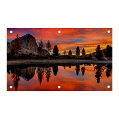 Lago Di Limides Dolomites Alps Italy Mountains Banner And Sign 5  X 3 