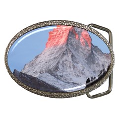 Matterhorn Mountain High Mountains Landscape Belt Buckles by danenraven