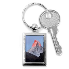 Matterhorn Mountain High Mountains Landscape Key Chain (rectangle) by danenraven