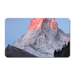 Matterhorn Mountain High Mountains Landscape Magnet (rectangular) by danenraven