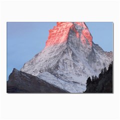 Matterhorn Mountain High Mountains Landscape Postcards 5  X 7  (pkg Of 10) by danenraven