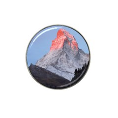 Matterhorn Mountain High Mountains Landscape Hat Clip Ball Marker by danenraven