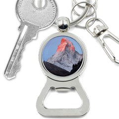 Matterhorn Mountain High Mountains Landscape Bottle Opener Key Chain by danenraven