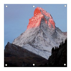 Matterhorn Mountain High Mountains Landscape Banner And Sign 3  X 3 