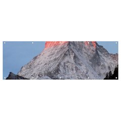 Matterhorn Mountain High Mountains Landscape Banner And Sign 12  X 4 