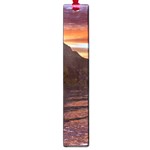 Sunset Island Tropical Sea Ocean Water Travel Large Book Marks Front