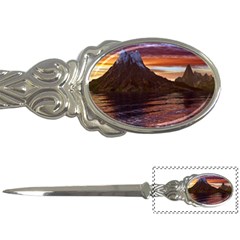 Sunset Island Tropical Sea Ocean Water Travel Letter Opener by danenraven