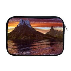 Sunset Island Tropical Sea Ocean Water Travel Apple Macbook Pro 17  Zipper Case by danenraven