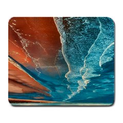 Sea Ocean Coastline Coast Sky Clouds Beach Sand Large Mousepad by danenraven