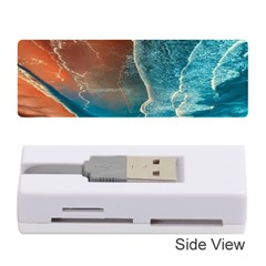 Sea Ocean Coastline Coast Sky Clouds Beach Sand Memory Card Reader (stick) by danenraven