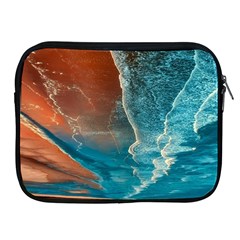 Sea Ocean Coastline Coast Sky Clouds Beach Sand Apple Ipad 2/3/4 Zipper Cases by danenraven