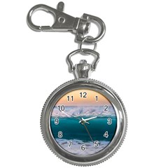 Beach Sea Waves Water Ocean Landscape Nature Key Chain Watches by danenraven