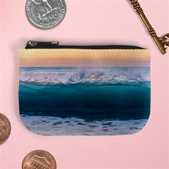 Beach Sea Waves Water Ocean Landscape Nature Mini Coin Purse by danenraven