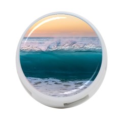 Beach Sea Waves Water Ocean Landscape Nature 4-port Usb Hub (two Sides) by danenraven