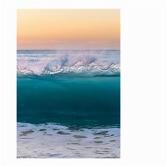 Beach Sea Waves Water Ocean Landscape Nature Small Garden Flag (two Sides) by danenraven