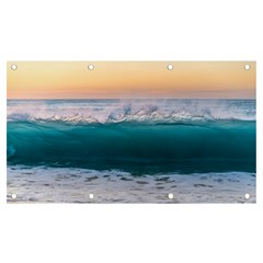 Beach Sea Waves Water Ocean Landscape Nature Banner And Sign 7  X 4  by danenraven