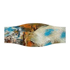 Abstract Mountains Landscape Tabloid Texture Stretchable Headband by danenraven