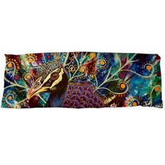 Peacock Mixed Media Bird Animal Body Pillow Case Dakimakura (two Sides) by danenraven