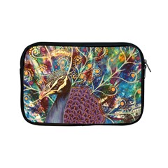 Peacock Mixed Media Bird Animal Apple Ipad Mini Zipper Cases by danenraven