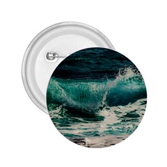 Sea Ocean Waves Seascape Beach 2 25  Buttons by danenraven